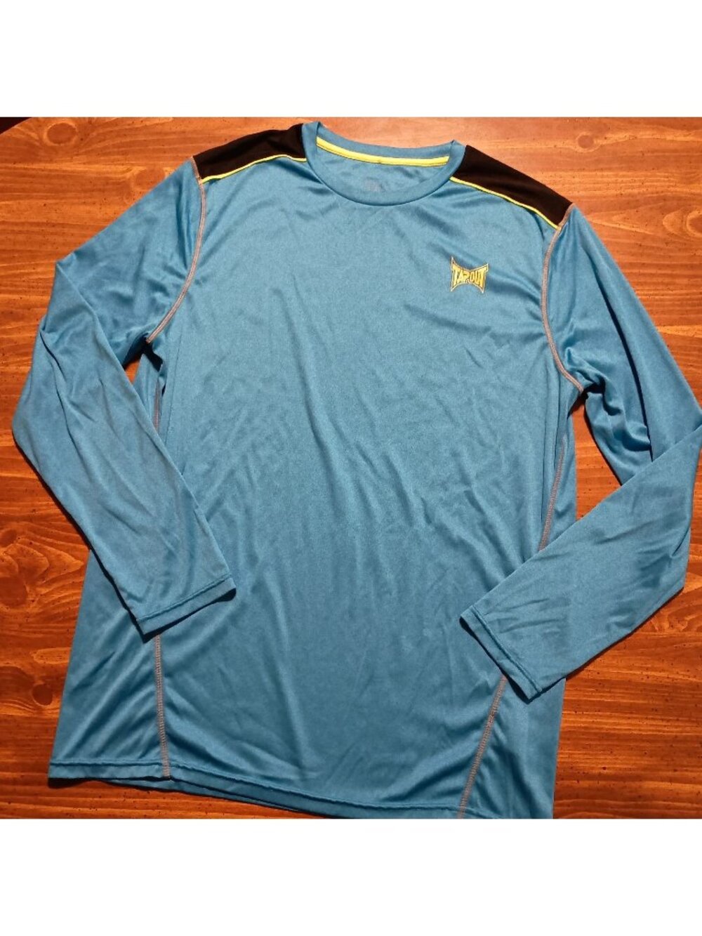Tapout Workout Shirt - XL // Sports training running t-shirt tee top long sleeve